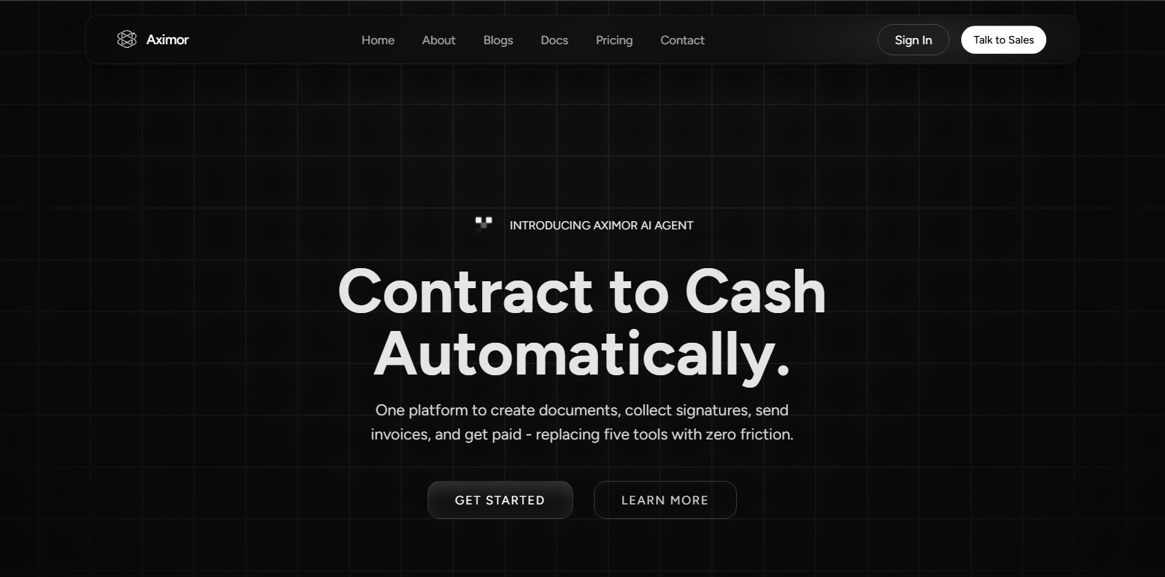 Aximor AI platform